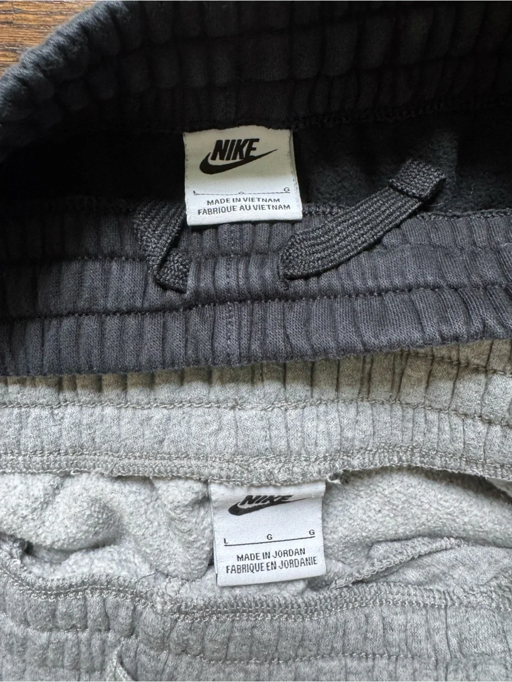 Nike Kids Black & Heather Gray Jogger Sweatpants - 2-Pack